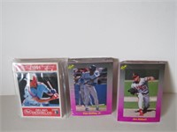 3 SETS OF BASEBALL CARDS 90'S