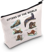 Otters World Cosmetic Bag