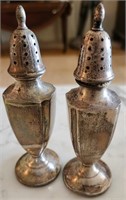 F - PAIR OF STERLING SILVER S&P SHAKERS (S2)