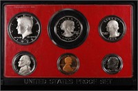 1979 United Stated Mint Proof Set 6 coins No Outer