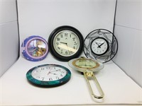 flat of quartz kitchen clocks