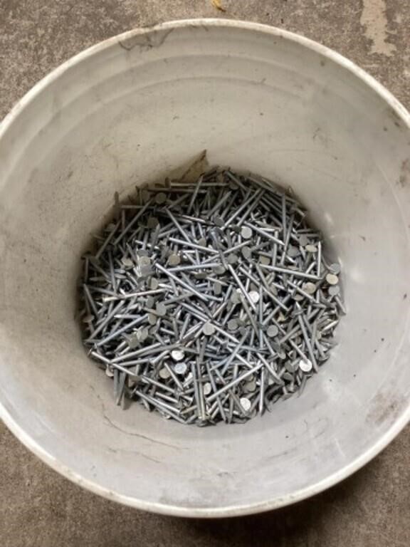 Bucket of nails