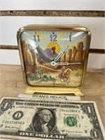 Vintage Roy Rogers alarm clock not working