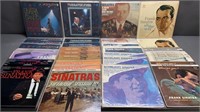 46pc Frank Sinatra Vinyl Records Lps