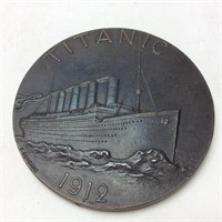1912 Titanic Art Medal Ship