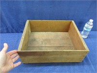 antique wooden box - 14x18x6