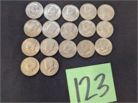 17- 1977 Half Dollars