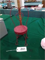 Metal Doll Chair