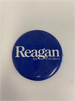 Reagan for President pin