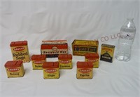 Vintage Kitchen Spice Tins & Boxes ~ Advertising