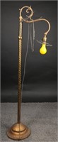 Bridge Arm Floor Lamp- Spiral Shaft