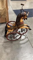 DECORATIVE HOBBY HORSE 24"X28"