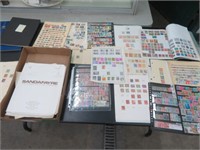 TRAY OF WORLD STAMPS