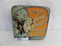 Official Lone Ranger First Aid Kit Tin