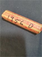 1 roll 1956 D wheat pennies