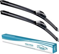 Windshield Wipers, 24'' + 24'' Wiper Blades Fit