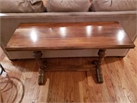 Wood Sofa-Entry Table