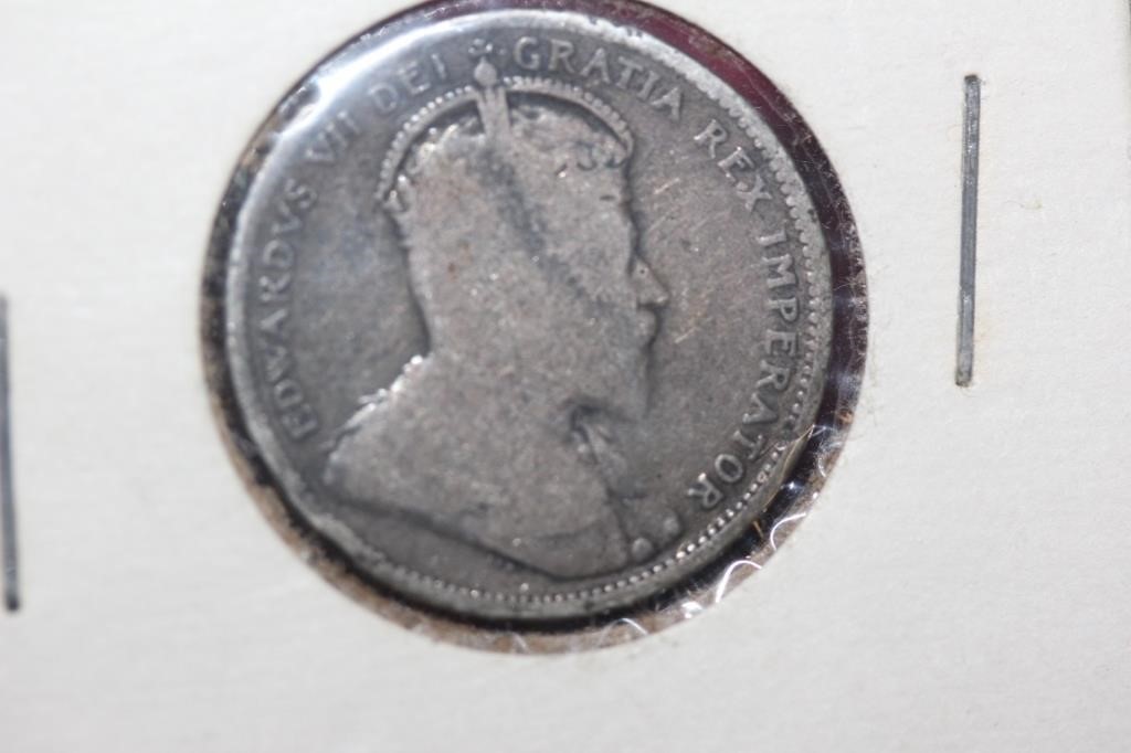 1905 Canada Silver Quarter