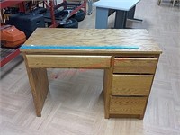 oak students desk