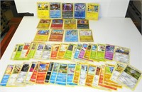 50+ Pokemon Cards Pikachu and 10 Foil Cards