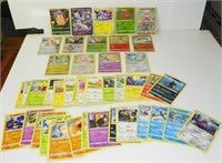 50+ Pokemon Cards Pikachu Full Art, 10 Foil Cards