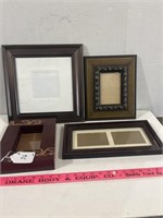(4) Wooden Picture Frames