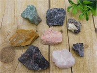 MIXED LOT ROCK STONE LAPIDARY SPECIMEN