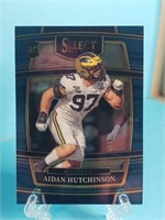 OF)  Aidan Hutchinson rookie card