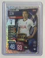 2019-20 Topps Heung Min Son Tottenham Silver MVP!