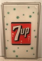 Plastic 7up Lighted Sign Cover