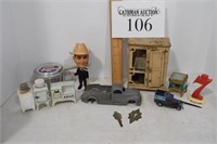 Vintage Toys, Oven & Refrigerator S&P