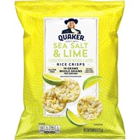 Quaker Rice Crisps, Sea Salt & Lime 6 Pack