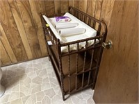 Changing table and misc bathroom decorations