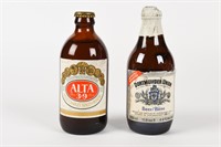 LOT 2 DORTMUNDER UNION -ALT 3-9 AMBER BEER BOTTLES