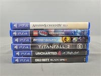 Lot Of 6 Ps 4 Games
