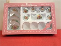 NIB Kinder Porzellan Service Childs Tea Set