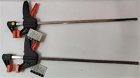 2 Light-Duty Clamps w/ Tags