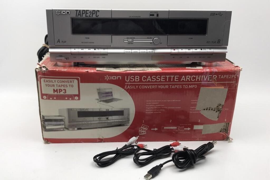 Ion Usb Cassette Archiver; Tape2pc