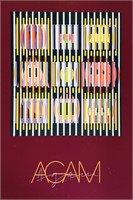 Yaacov Agam- Original silkscreen on paper