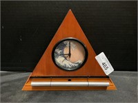 Modern Asian Themed Triangle Clock.