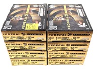 x8- Boxes of 20 Ga. 3" Federal Premium copper