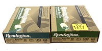 x2- boxes of 20 Ga. 2.75" Remington bonded sabot
