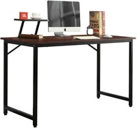 DlandHome Computer Desk with Shelf 47 inches