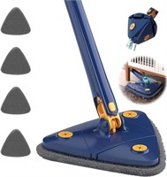 360° Rotatable Adjustable Cleaning Mop With 4pcs