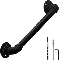 Houseaid 2ft Industrial Pipe Wall Handrail,