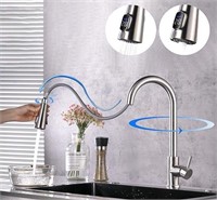 SAEWTINO Kitchen Pull Type Faucet, 360° Rotation