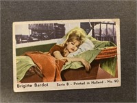 BRIGITTE BARDOT: Scarce MAPLE LEAF GUM Card