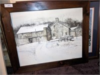 FARMHOUSE PRINT 34 X 27