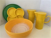 Sanskrit Gormet Design Plastic Pictures, Bowls &