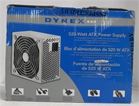(R) Dynex 520-Watt ATX Power Supply Cooling Fan.